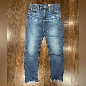 AG-ED Farrah Skinny Ankle Jeans, size 28